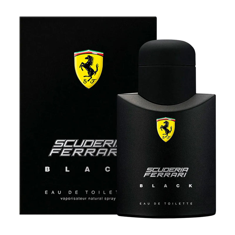 Ferrari-Scuderia-Black Ferrari Black Masculino De Ferrari Eau De Toilette - 125 ml